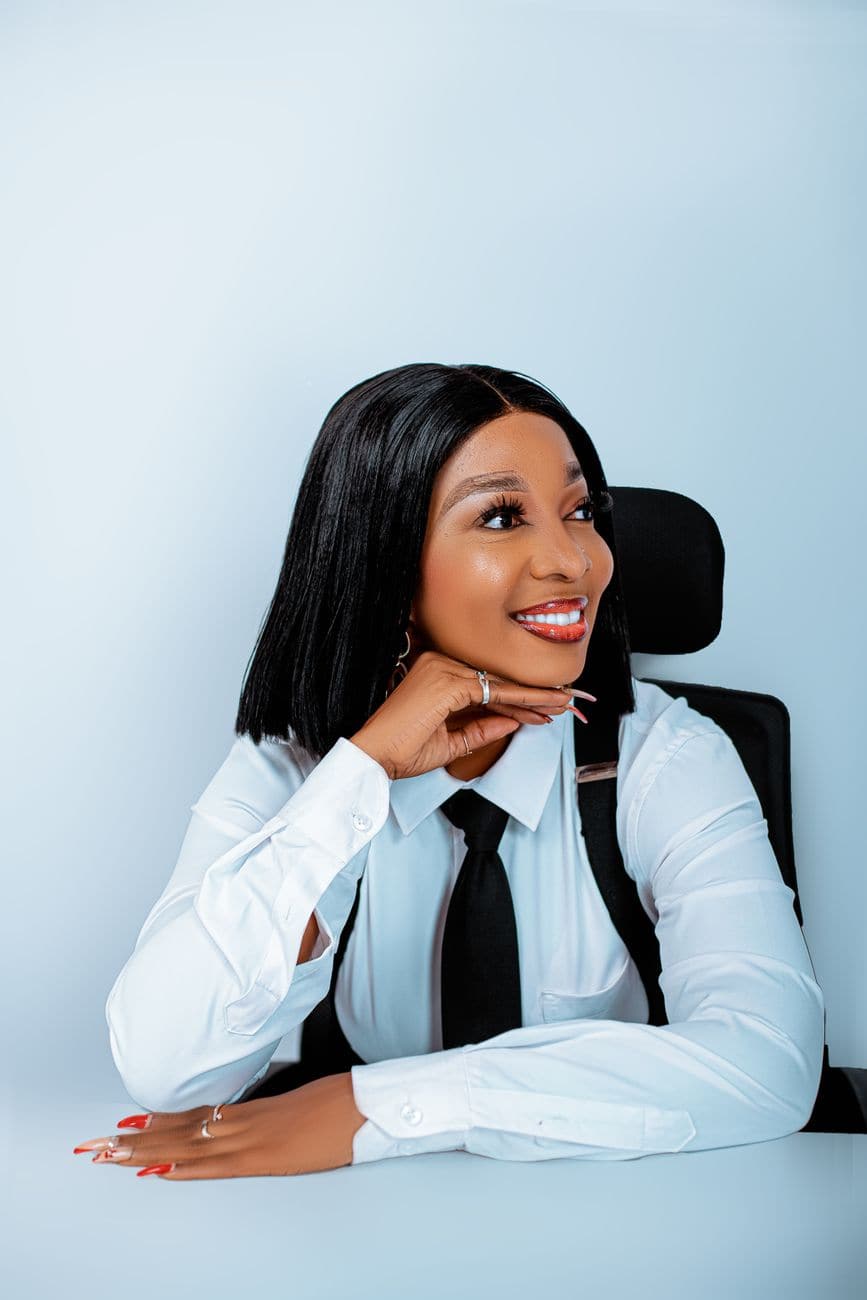 A business owner at her desk